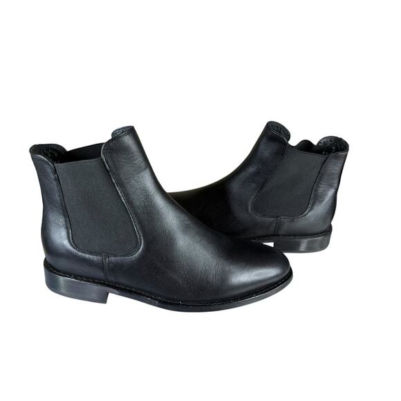 NEW Thursday Boots Cavalier Chelsea Boots Black Leather Men’s Size 8.5 - Picture 7 of 10